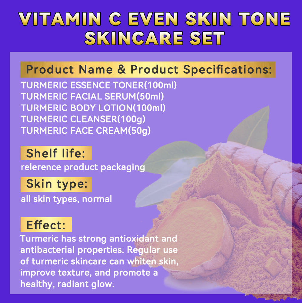 DR Turmeric Series - Five-Piece Set